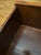 Attributed Abc Carpet & Home Campaign Coffee Table With Glass Top For Sale - Image 4 of 7