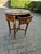 Wood 1960s French Louis XVI Marble Mahogany Side Table For Sale - Image 7 of 13