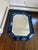 Blue Villa & House - Romano Hollywood Regency Sapphire Blue Beveled Wall Mirror For Sale - Image 8 of 9