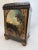 Spanish Colonial John Richard Hand Painted Rectangle Wooden Vase For Sale - Image 11 of 12