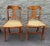 Early American Tiger Wood and Cane Seat Chairs, Set of 4 For Sale In Washington DC - Image 6 of 12