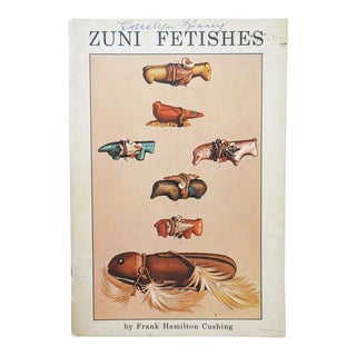 Vintage Zuni Fetishes Book For Sale