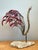 This striking Mid-Century Modern abstract rooster sculpture captures the era’s fascination with organic abstraction and...
