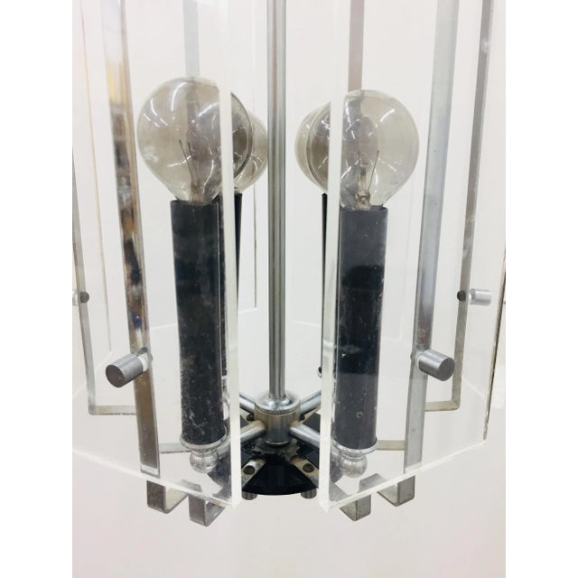 Vintage Mid-Century Modern Hanging Fixture For Sale - Image 4 of 8