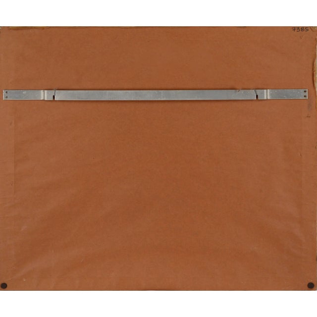 Early 20th Century "To Market to Market" Figurative Brooklyn Cityscape Painting by Frank Simon Herrmann, Framed For Sale - Image 11 of 11