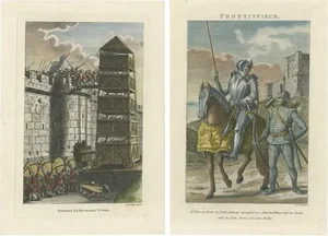 Grose, Military Scenes, 1812, Prints on Paper, Set of 2