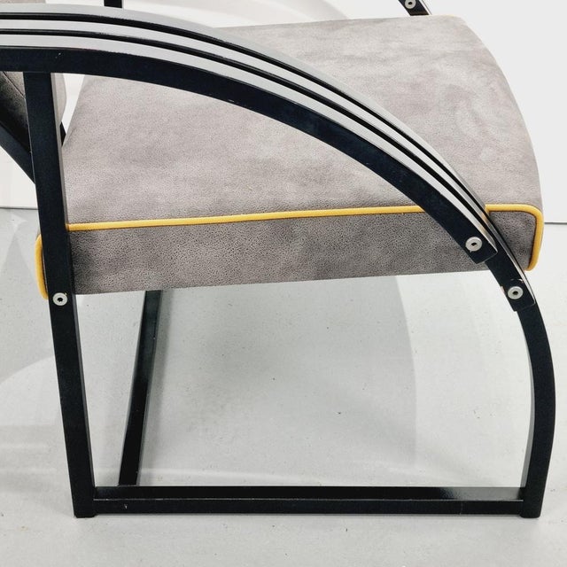 Postmodern Bentwood Lounge Suite, 1980s, Set of 3 For Sale - Image 17 of 18