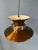 Copper Vintage Danish Copper-Coloured Pendant Lamp, 1970s For Sale - Image 8 of 11