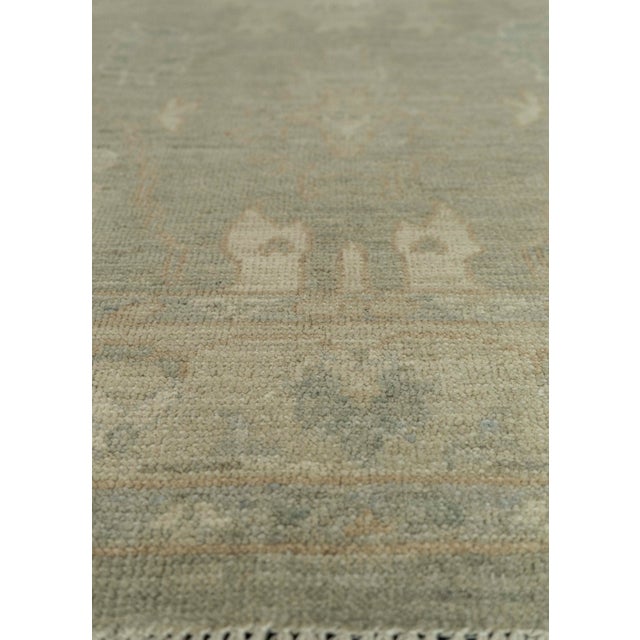 Turkish Oushak Rug 3'1" x 5' #21380 For Sale - Image 3 of 8