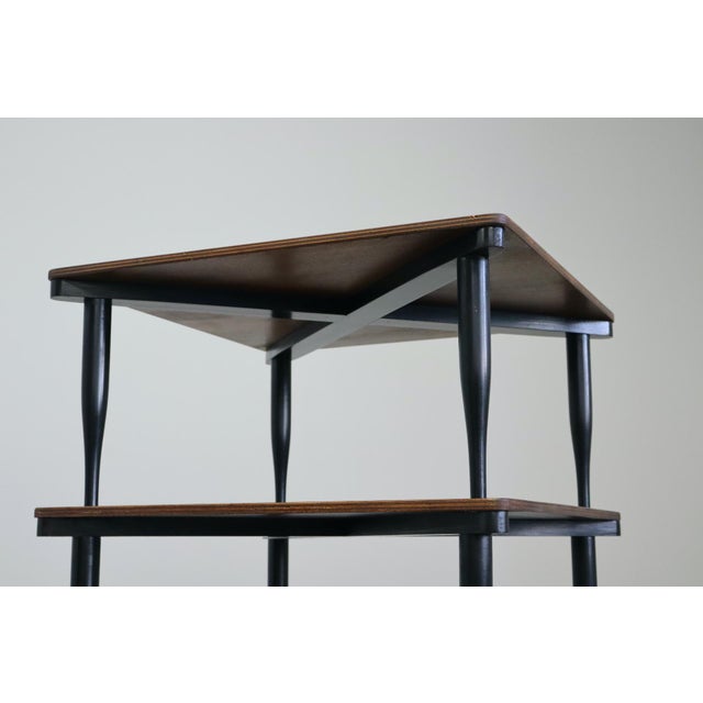 Model T8 Stackable Tables by Vico Magistretti for Azucena Italia, 1954, Set of 6 For Sale - Image 12 of 18
