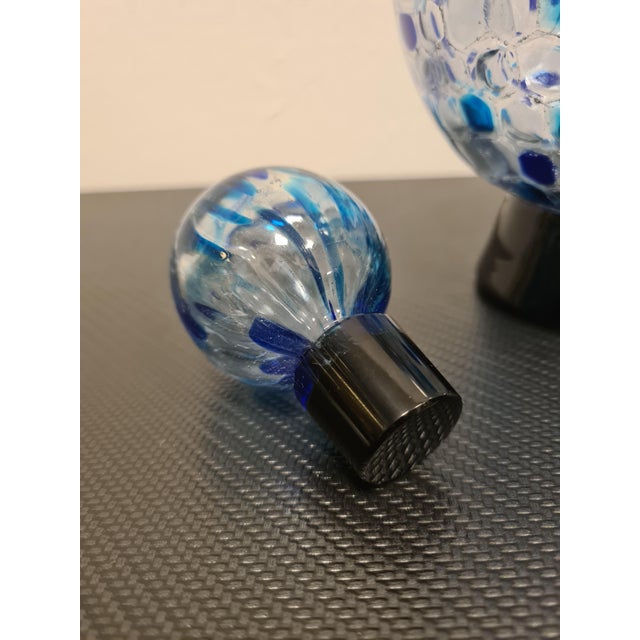 Blue Chambord Bottle by Alessandro Mendini for Venini, 1992 For Sale - Image 8 of 18