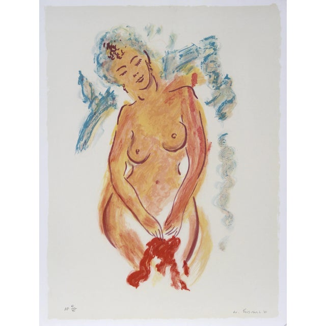 Flower Dance, Wayne Ensrud Lithograph For Sale