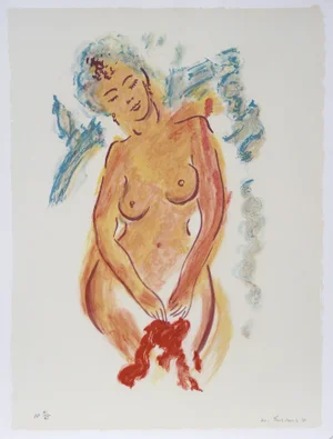 Flower Dance, Wayne Ensrud Lithograph