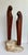 Wood Signed Modernist Abstract Wood Figures Sculpture on Stone Base For Sale - Image 7 of 10