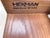 Late 20th Century Hekman Crotch Mahogany Side Table For Sale - Image 18 of 18
