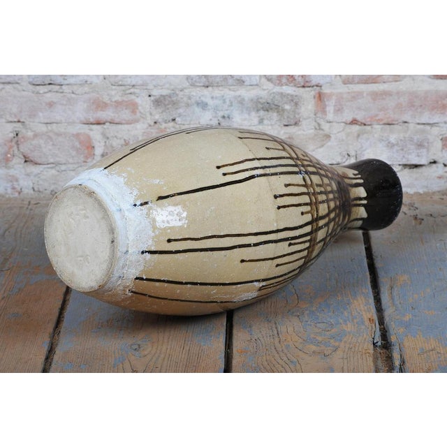 Mid-Century Vase in Ceramic, Czech, 1950s For Sale - Image 9 of 10
