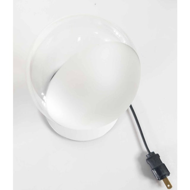 Gray 1990's Mid-Century Flos Lampadina Table Lamp Designed by Achille Castiglioni For Sale - Image 8 of 11