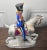 1918-1920 German Sitzendorf Porcelain Light Dragoons 1812 Military Officer on Horseback Figurine For Sale In New Orleans - Image 6 of 7