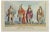 Auguste Wahlen, Customs of the Merovingian Kings, Lithograph, 1844 For Sale