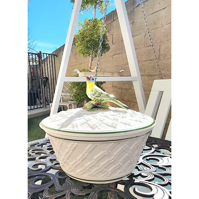 1990s Tiffany & Co. Italian Serving Bowl and Lid For Sale - Image 14 of 16