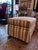 Traditional 1990s Rolling Plaid Ottoman by Jessica Charles For Sale - Image 3 of 6