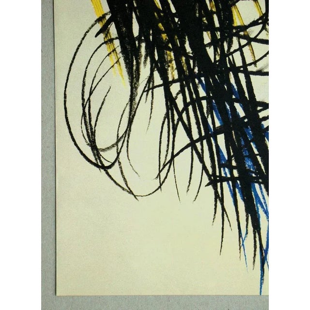 After Hans Hartung, Composition, 1960s, Offset Lithograph For Sale - Image 5 of 12