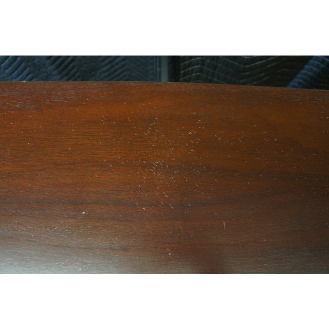 Late 20th Century Ralph Lauren Henredon George II Mahogany Gentleman's Dresser Chest of Drawers For Sale - Image 13 of 15