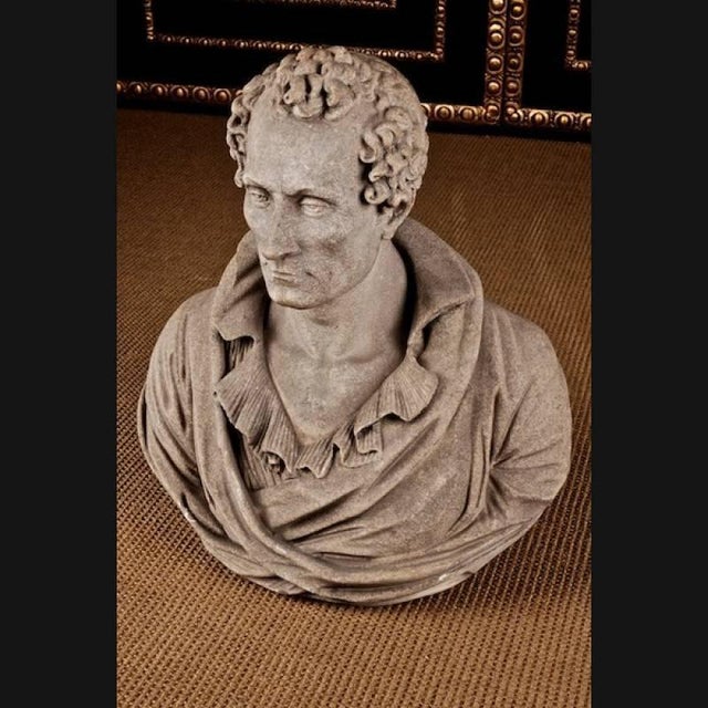 Thorwaldsen, Neoclassical Bust, 19th Century, Marble For Sale - Image 6 of 15