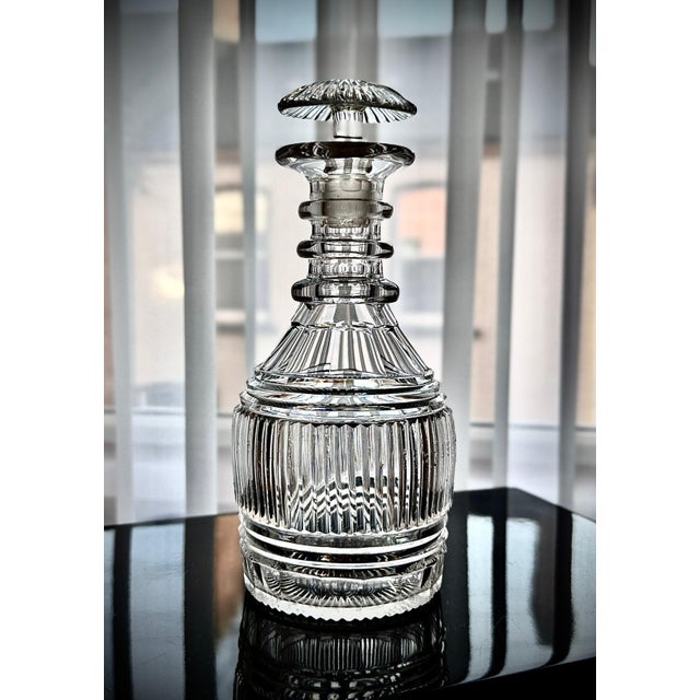 Georgian Cut Glass Decanter, England, 1835 For Sale - Image 4 of 18