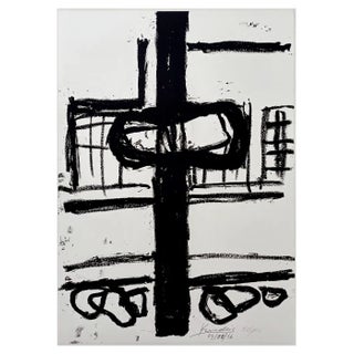 Jannis Kounellis, Work in Memory of Mauro Rostagno 04/11/16, 2000s, Screen Print For Sale