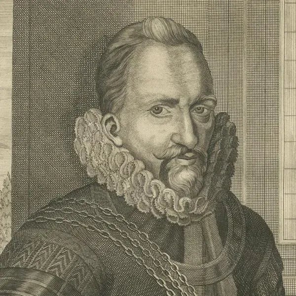 Valentijn, VOC Governor Gerrit Reynst: A Dutch Master of Colonial Trade, 1724, Engraving For Sale - Image 4 of 6