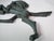 Futuristic bronze wall sculpture of a horse from the 1960s. Relief-style design for wall mounting. Width 57 cm, Depth 6...