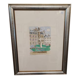 Orfeo Tamburi, Watercoloured Etching For Sale