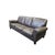 Leather Living Room Set, 1990s, Set of 2 For Sale - Image 9 of 10