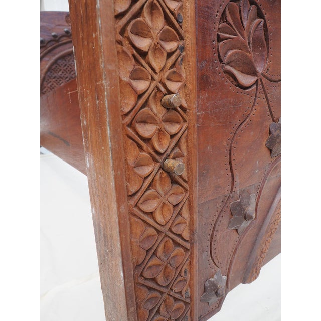 Vintage Double Bed, Swat-Tal, Pakistan, 1950s For Sale - Image 11 of 16