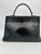 Hermès Black Box Leather Kelly 1996 For Sale - Image 10 of 12