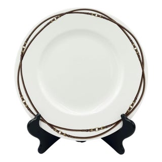 Ralph Lauren Bromley Equestrian Horsebit Bone China Plate 11"d For Sale
