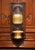 19th Century French Brass Lavabo Fountain on Carved Oak Wall Panel For Sale - Image 13 of 13