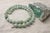 Vintage Burmese Jadeite Jade Knotted Beaded Necklace 24", Circa 1980s For Sale - Image 10 of 10