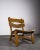 Brutalist chair in oak, by dittmann & co. From awa radbound from 1960s. the robust lounge chair made of solid oak are...