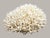 Late 20th Century Large Natural White Branching Coral Reef Specimen Coastal Ocean Decor 9" For Sale - Image 4 of 7