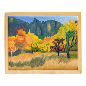 Original Impressionist Landscape Acrylic Painting