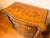 Drexel Heritage Pair of Vintage Drexel Heritage Marble‑Top, 3 Drawer Nightstands – Solid Wood and Classic Elegance For Sale - Image 4 of 7