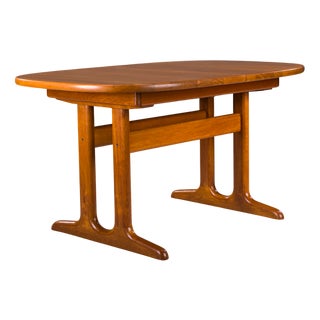 Danish Modern Extendable Teak Table from Glostrup, 1960s For Sale