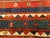 Antique Fachralo Kazak Prayer Rug, Handwoven Wool, Persimmon & Green, 4' x 6' For Sale - Image 18 of 18
