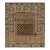 Late 18th Century Antique Oushak Rug in Beige-Brown Tribal Patterns by Rug & Kilim For Sale