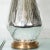 Vintage 1960s Conical Mercury Glass Lamp For Sale - Image 4 of 9