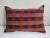 Modern Decorative Red and Black Kilim Pillow Cover For Sale - Image 4 of 4