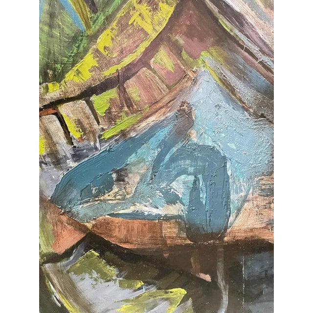 Kazuo Yamada, Untitled (Study), Oil on Canvas Painting, 2015 For Sale - Image 5 of 13