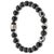 Early 21st Century Night Eagle Onyx Stone Beaded Bracelet For Sale - Image 5 of 10
